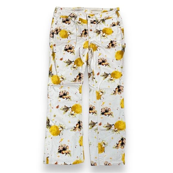 Anthropologie Pilcro Lemon Grove High-Rise Cropped Bootcut Jeans Women’s Size 29 - Picture 4 of 9